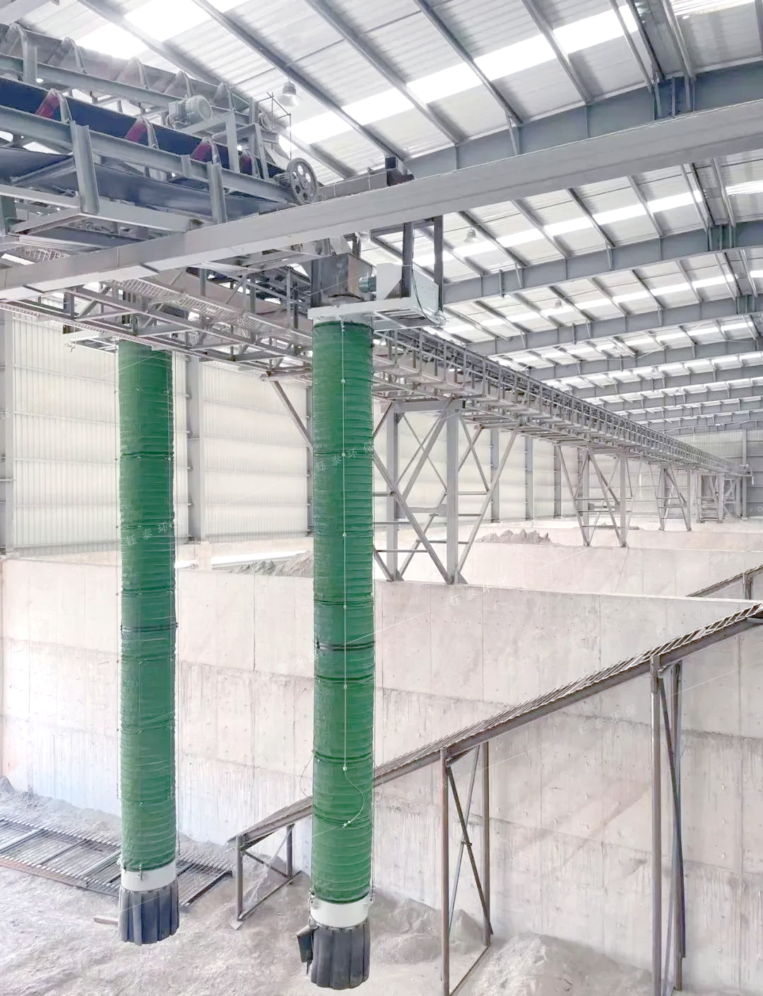 皮帶輸送機卸料溜管