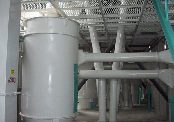 天津王經理定購的面粉廠旋風除塵器、布袋除塵器已發貨